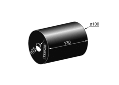 Rubber cylinder100x130mm