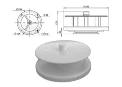 Ventilator, diameter 242mm