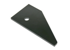 Triangular plate steel