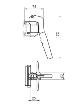 JF doraz 25mm