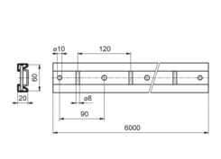 Pin track