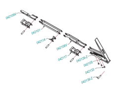 Mech. Kinnegrip K20/1000 predný P, KTL