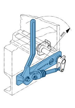 Übertotpunktspanner H 519/30 seitl/L