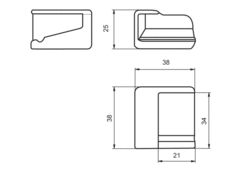 Lock socket 710 left welding