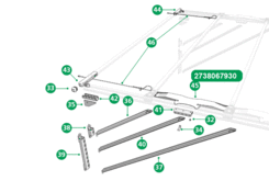 Pant plastový 72UL 650/130mm