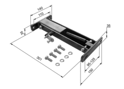 Mechanical holding,1x700N, L