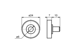 Riveting ball bearing