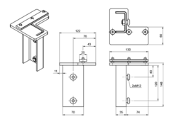 Mounting set MAX M+S PP, fixed 2022