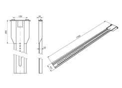 Extension pillar CS LP-2 1700/0