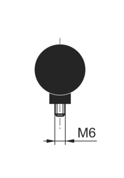 Recessed lock ball 3027503832