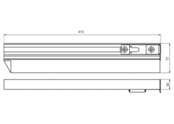 Edging lock TL35/400, right