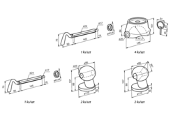 Tipper ball bearing 0 95mm,28000kg