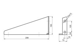 Tank holder for 5401200400