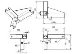 Eckverbinder MINI UNI KIMAX VL