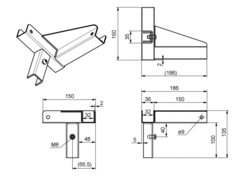 Eckverbinder MINI UNI KIMAX HR