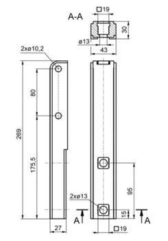 Connecting joint Uni