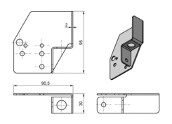 Joint for LUMAX rear R