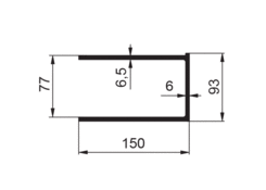 Profile for portal reinforcement RAPD