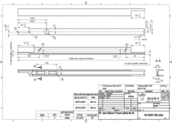 Profil zakończ 35mm PG środek 4k anod