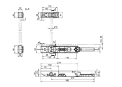 Verschluss Hecktür 16mm, Geomet