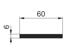 Stange 60x6mm