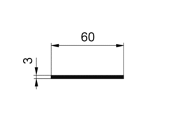 Stange 60x3mm