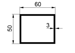 Jekl 60x50x3mm