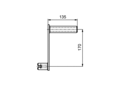 Kľuka navijaku S300180005