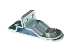 Lock handle holding 22 mm, zinc plated