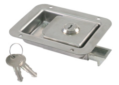 Recessed lock120x92mm, inox