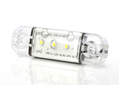 Umrissleuchte LED weiß 12/24V vorne