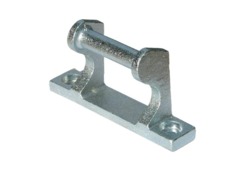 Tipper hinge o21/120 mm zinc