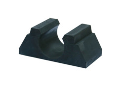 Tarpaulin bar socket 35mm, rubber