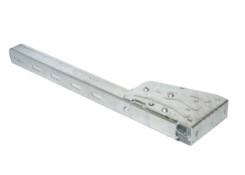 Side protection bracket 572mm plas.pin