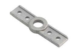 Plättchen für Schiene o16mm feuerverzin.
