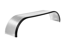 Mudguard TA 650x3500, zinc and rubber