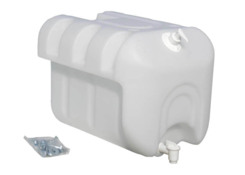 Water tank with soap white