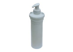 Soap container with dispenser