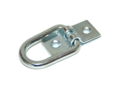 Tarpaulin shackle 22x37mm, CP