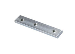 Threaded plate, 100/30-70 mm, zinc