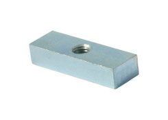 Threaded plate, 16x10-50 mm, Zn