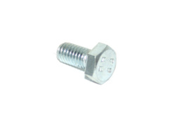 Screw M6x12, 6edges, ISO 4017, zinc.