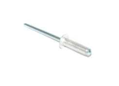 Spring rivet 4,8x18mm, for wood, alumin