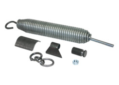 Auxiliary spring for tipper