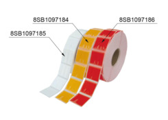 Taśma odblaskowa czerwona, dzielona, it