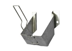 Halter für Unterlegkeil R=460 mm, verz