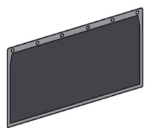 Osłona przeciwdeszczowa 550x400 mm