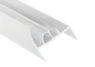 Těsnění PVC 83/85mm šedé 5m