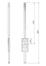 Nadstavec K20 500 stredný telo