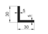 Profil L 30x30x5mm